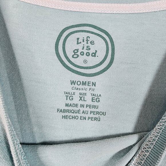 Life is Good "All In" Long Sleeve Top Size XL - Picture 3 of 11